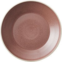 Luzerne Moira by Oneida 1880 Hospitality MO2702023SP 9" Smoky Plum Stoneware Deep Plate - 12/Case