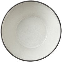 Luzerne Moira by Oneida 1880 Hospitality MO2752018DW 32 oz. Dusted White Stoneware Bowl - 12/Case