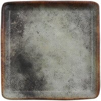 cheforward™ by GET Savor 4" Square Woven Melamine Plate - 24/Case
