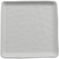 cheforward™ by GET Savor 6" Square Touch of Honey Melamine Plate - 24/Case