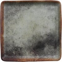 cheforward™ by GET Savor 6" Square Woven Melamine Plate - 24/Case