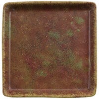 cheforward™ by GET Savor 4" Square Clay Azul Iris Melamine Plate - 24/Case