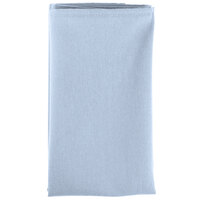 Intedge Light Blue 100% Polyester Cloth Napkins, 20" x 20" - 12/Pack