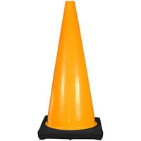 Cortina DW Series 28" Yellow Traffic Cone with 7 lb. Base 03-500-67