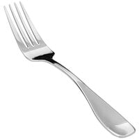 Front of the House Cameron 8" 18/10 Stainless Steel Extra Heavy Weight Dinner Fork - 12/Case