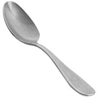 Front of the House Cameron 6" 18/10 Stainless Steel Extra Heavy Weight Antique Teaspoon - 12/Case