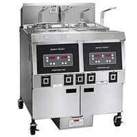 Henny Penny OFE-322 2-Well Electric Open Fryer with Computron 1000 Controls - 240V
