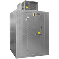 Master-Bilt QSB46-C Quick Ship 4' x 6' x 6' 7" Indoor Walk-In Cooler with Top-Mounted Refrigeration and Floor