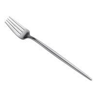 Acopa Odin 7 5/16" 18/8 Brushed Stainless Steel Extra Heavy Weight Forged Salad / Dessert Fork - 12/Case