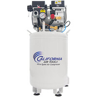 California Air Tools Industrial Series Ultra Quiet Oil-Free 10 Gallon Steel Tank Air Compressor with Air Dryer and Automatic Drain Valve - 1 hp, 110V