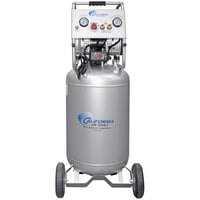 California Air Tools Ultra Quiet Oil-Free 20 Gallon Steel Tank Air Compressor with Automatic Drain Valve - 2 hp, 220V
