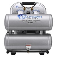 California Air Tools Ultra Quiet Oil-Free 4.6 Gallon Aluminum Twin Tank Air Compressor - 2 hp, 110V