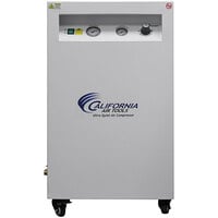 California Air Tools Ultra Quiet Oil-Free 20 Gallon Steel Tank Air Compressor with Soundproof Cabinet and Automatic Drain Valve - 4 hp, 220V