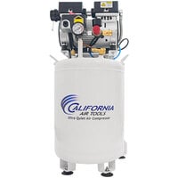California Air Tools Industrial Series Ultra Quiet Oil-Free 10 Gallon Steel Tank Air Compressor with Air Dryer - 1 hp, 110V