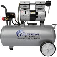 California Air Tools Ultra Quiet Oil-Free 8 Gallon Aluminum Tank Air Compressor - 1 hp, 110V