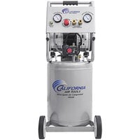 California Air Tools Ultra Quiet Oil-Free 10 Gallon Steel Tank Air Compressor - 2 hp, 220V