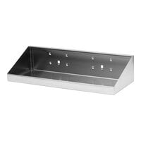 Triton Products LocHook 18" x 6 1/2" Stainless Steel Shelf