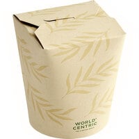 World Centric 16 oz. NoTree Asian Take-Out Containers - 500/Case