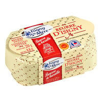 Isigny Sainte-Mere PDO 8.8 oz. Churned Sweet Unsalted Butter - 20/Case