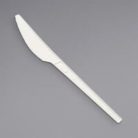 Solia 6 1/2" White CPLA Knife - 1000/Case