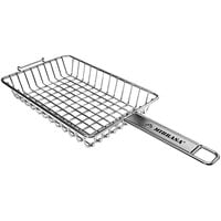 Mibrasa 9 13/16" x 6 5/16" x 1 5/8" Stainless Steel Wire Classic Grill Basket KC1625H4