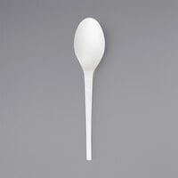 Solia 6 1/2" White CPLA Spoon - 1000/Case