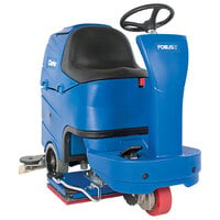 Clarke 56114020 Focus II R BOOST28 28" Cordless Ride-On Orbital Floor Scrubber with Chemical-Free Surface Prep - 31 Gallon