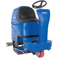 Clarke 56382630 Focus II BOOST28 MicroRider 28" Cordless Ride-On Orbital Floor Scrubber with Chemical-Free Surface Prep - 21 Gallon