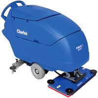 Clarke 05388A Focus II BOOST32 32" AGM Cordless Walk Behind Floor Scrubber with Chemical-Free Surface Prep & Chemical Mixing System - 23 Gallon