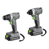 Genesis 20V Lithium-Ion Cordless Variable Speed Drill Driver and Impact Driver Kit GL20DIDKA2