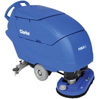 Clarke 05398A Focus II DISC26 26" AGM Cordless Walk Behind Disc Floor Scrubber with Chemical Mixing System - 23 Gallon