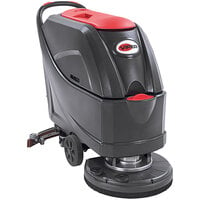 Viper 56384815 AS5160T 20" AGM Cordless Walk Behind Disc Floor Scrubber with Traction Drive - 16 Gallon
