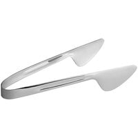 Choice 7 3/4" 18/0 Stainless Steel Heavy Weight Pastry Tongs