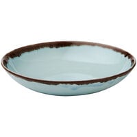 Dudson Harvest 40 oz. Turquoise Coupe China Bowl by Arc Cardinal - 12/Case