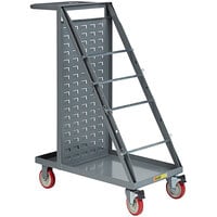 Little Giant 32" x 18" x 46 1/4" Wire Reel Cart with Louvered Panel Back RT4-5TL-LP