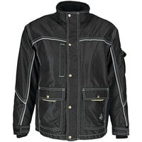 RefrigiWear ErgoForce Black Waterproof Insulated Jacket