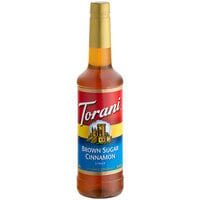 Torani Brown Sugar Cinnamon Flavoring Syrup 750 mL Plastic Bottle