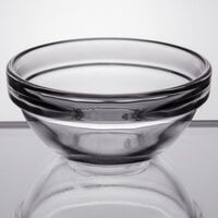 Arcoroc E9156 Stackable 2.75 oz. Glass Ingredient Bowl by Arc Cardinal - 36/Case