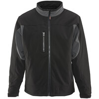 RefrigiWear Black / Charcoal Insulated Softshell Jacket