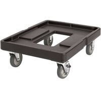 Cambro Camdolly Charcoal Gray Milk Crate Dolly CD400615