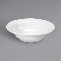 Oneida Classic by 1880 Hospitality F1000000720 13 oz. Cream White Porcelain Grapefruit Bowl - 36/Case