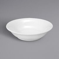 Oneida Classic by 1880 Hospitality F1000000710 6.5 oz. Cream White Porcelain Fruit Bowl - 36/Case