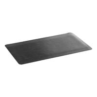 Lavex K-Marble Foot 3' x 5' Black and White Anti-Fatigue Mat