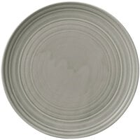 Bauscher by BauscherHepp Country House 10 1/4" Glow Gray Porcelain Flat Coupe Plate - 12/Case