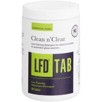 National Chemicals Inc. 23012 LFD Low Foam Bar Glass Detergent Tablet 100 Count - 6/Case