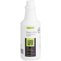 National Chemicals Inc. 21012 LFD Low Foam Concentrate Bar Glass Liquid Detergent 32 fl. oz.