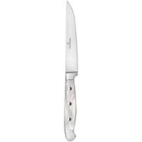 Chef & Sommelier Marble 9 1/4" 18/10 Stainless Steel Extra Heavy Weight Straight Edge Steak Knife by Arc Cardinal - 12/Case
