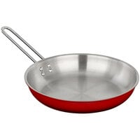 Bon Chef Country French X 11 3/4" Ombre Crimson Red Skillet 73309-OM-CR