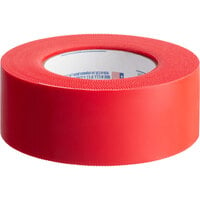 Nashua Tape 1 7/8" x 60 Yards 7 Mil Red Polyethylene Film Tape with Pinked Edge 1433189