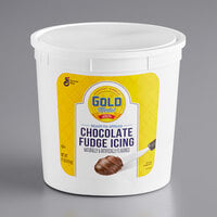 Gold Medal Ready-to-Spread Chocolate Fudge Icing 11 lb. - 2/Case